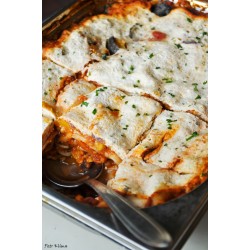Zeleninové lasagne s cícerom - pondelok 16.5. 2022